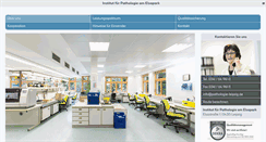 Desktop Screenshot of pathologie-leipzig.de