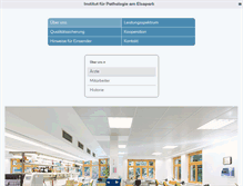 Tablet Screenshot of pathologie-leipzig.de